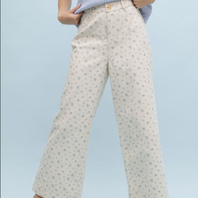 WISHLIST Pant - Woven Floral
