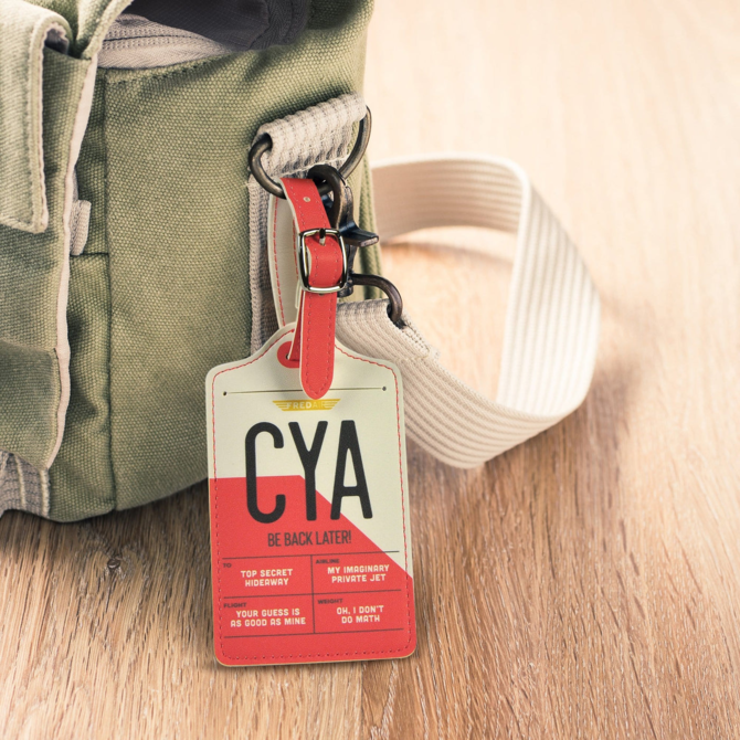 FRED AND FRIENDS Luggage Tag - CYA