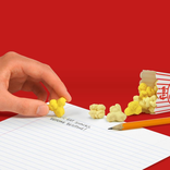 FRED AND FRIENDS Erasers - Fresh Popcorn