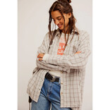FREE PEOPLE Shirt - Cardiff Plaid