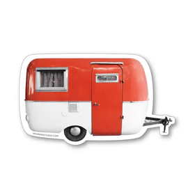 GIBBS SMITH PUBLISHER Sticker - Vintage Trailer