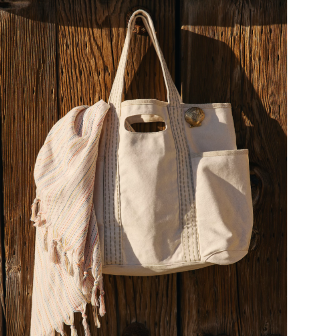 FREE PEOPLE Tote - Caravan Canvas