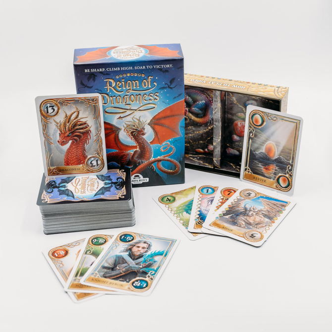 GRANDPA BECKS GAMES Card Game - Reign of Dragoness