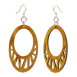 GREEN TREE JEWELRY Earring - Fragmented Oval GREEN TREE JEWELRY Earring - Fragmented Oval