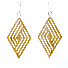 GREEN TREE JEWELRY Earring - Rhombus