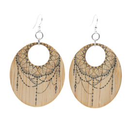 GREEN TREE JEWELRY Earring - Dreamcatcher