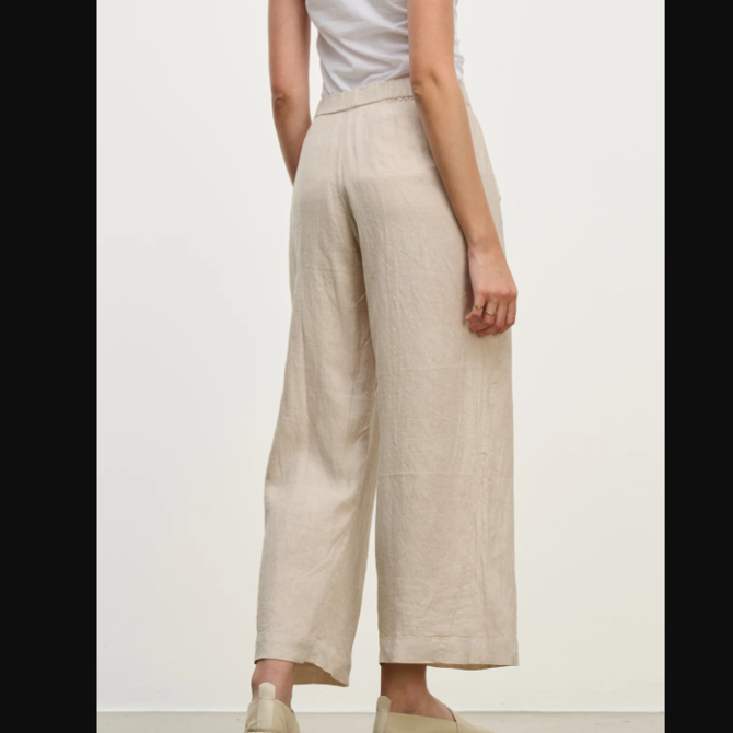 Velvet Linen Pant - Lola