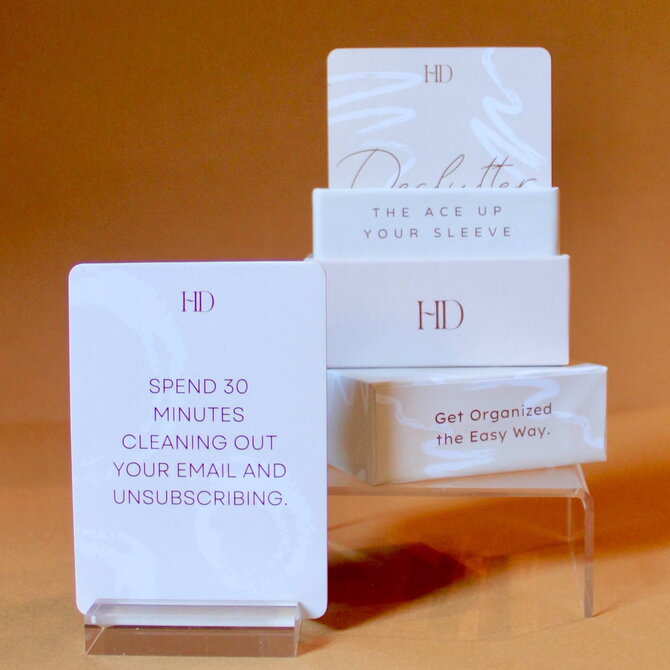 HACK DECKS Card Deck - Declutter