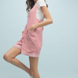 WISHLIST Romper - Red & White Striped
