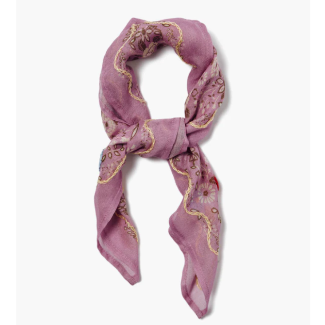 Chan Luu Scarf/Bandana - Embroidered Floral