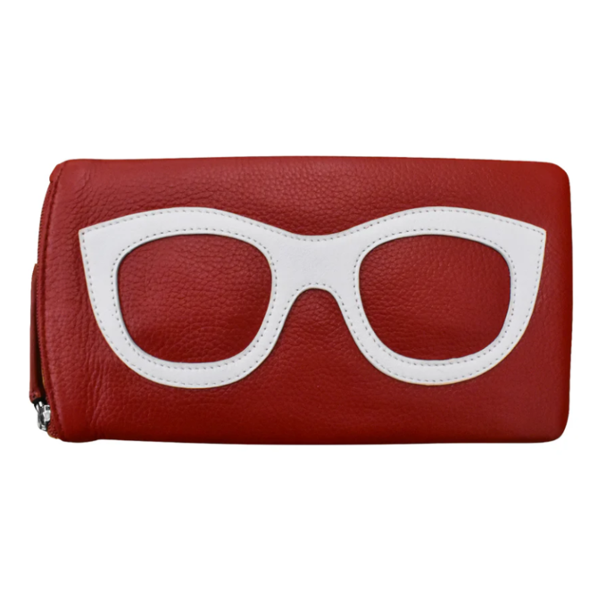 ILI (Intercontinental Leathern Industries) Eyeglass Case - Frame Graphic