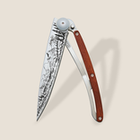 DEEJO Knife - Coral Wood