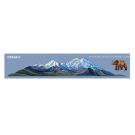 Hydrascapes Mini Sticker - Denali