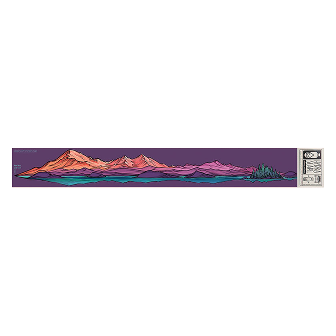 Hydrascapes Sticker - Mt Baker/Twin Sisters