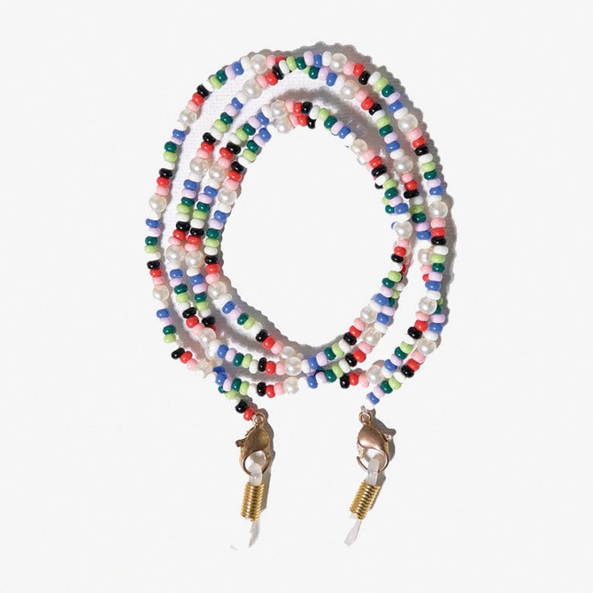 Beaded Eyeglass Chain - Rio Confetti