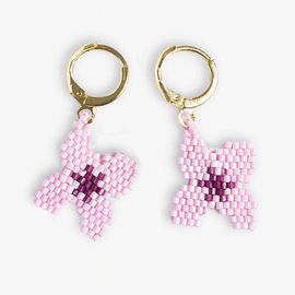 Earring - Lavender Blossom Drop