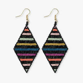 Earring - Black Rainbow