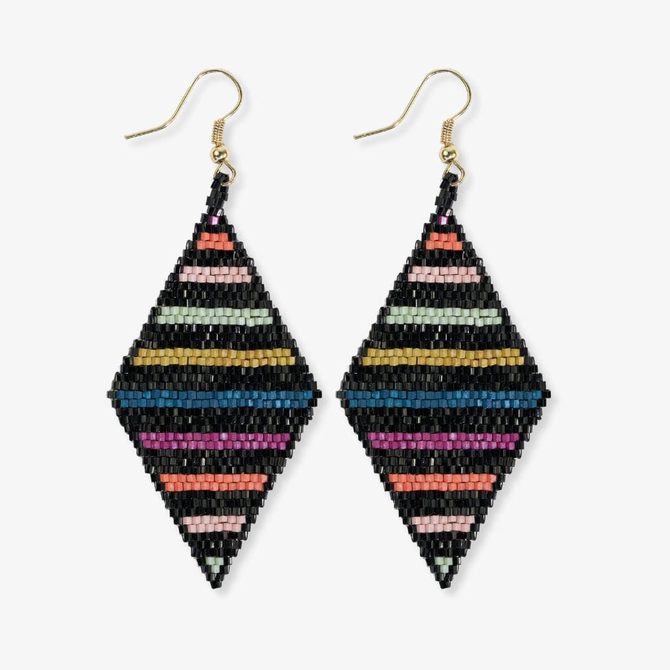 Earring - Black Rainbow