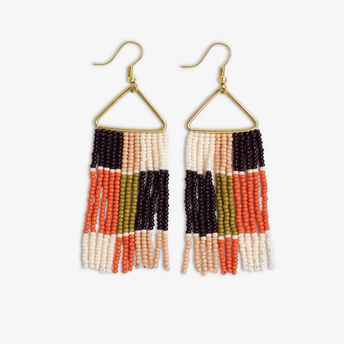 Earring - Whitney Fringe Jaipur