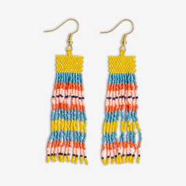 Earring - Billie Fringe/Amalfi