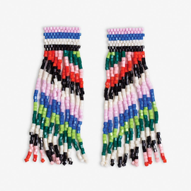 E-MARILYN BEADED FRINGE/RIO
