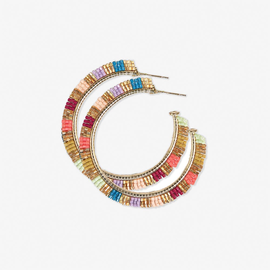 Earring - Nora Hoop Gold