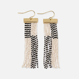 Earring - Black & White Hanger