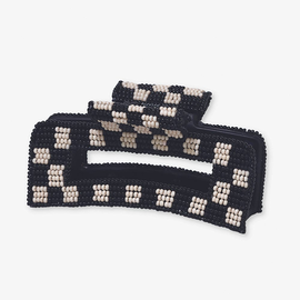 Hair Clip - Black&White