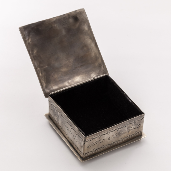 J Alexander Silver Box - 7 Thunderbirds