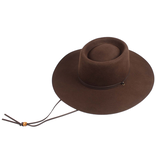Jeanne Simmons Hat - Wool Felt Gambler