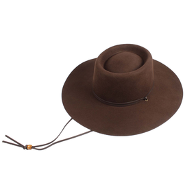 Jeanne Simmons Hat - Wool Felt Gambler