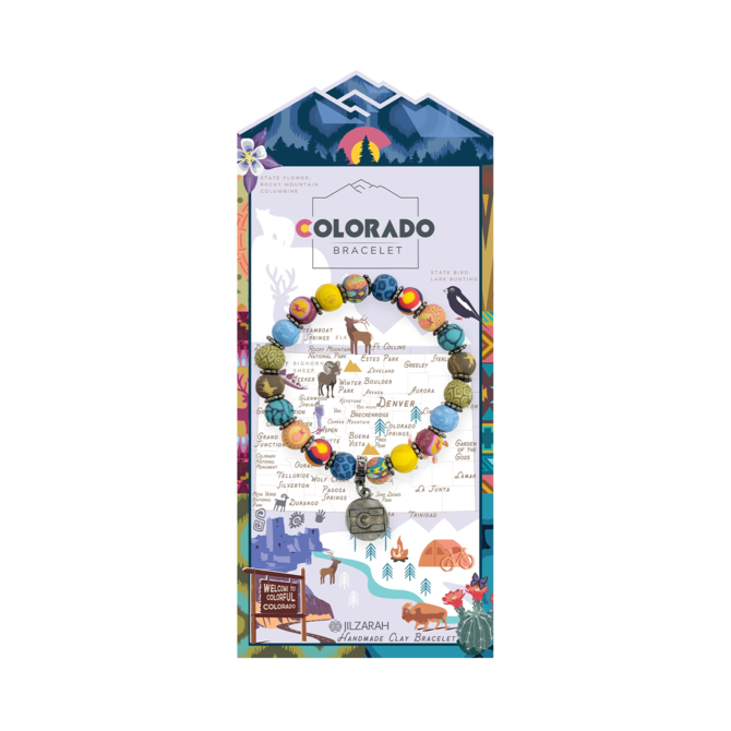 JILZARA PREMIUM CLAY BEAD Bracelet - Colorado