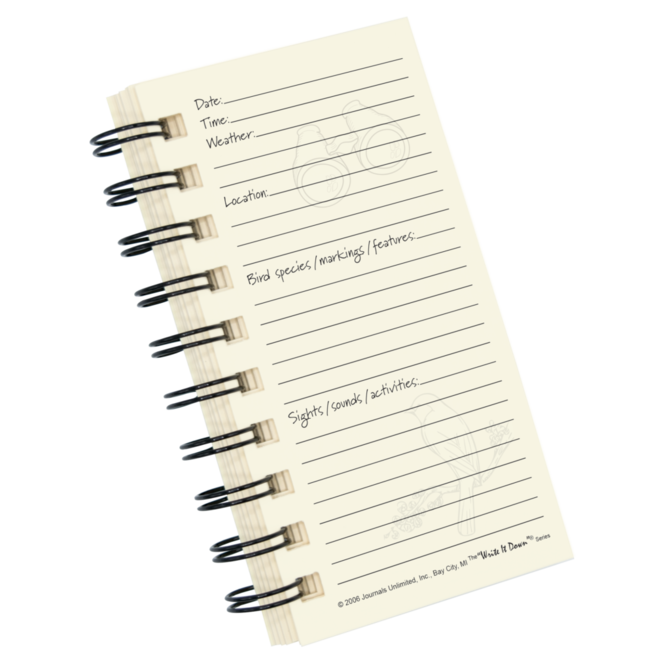 JOURNALS UNLIMITED INC Mini Journal - Birdwatching