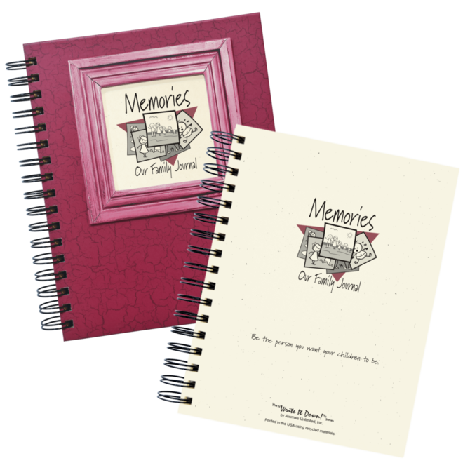 JOURNALS UNLIMITED INC Journal - Family Memories