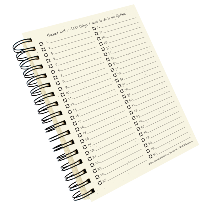 JOURNALS UNLIMITED INC Journal - Bucket List