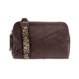 Gigi - Cross Body w/ Wrist Strap Dark Plum