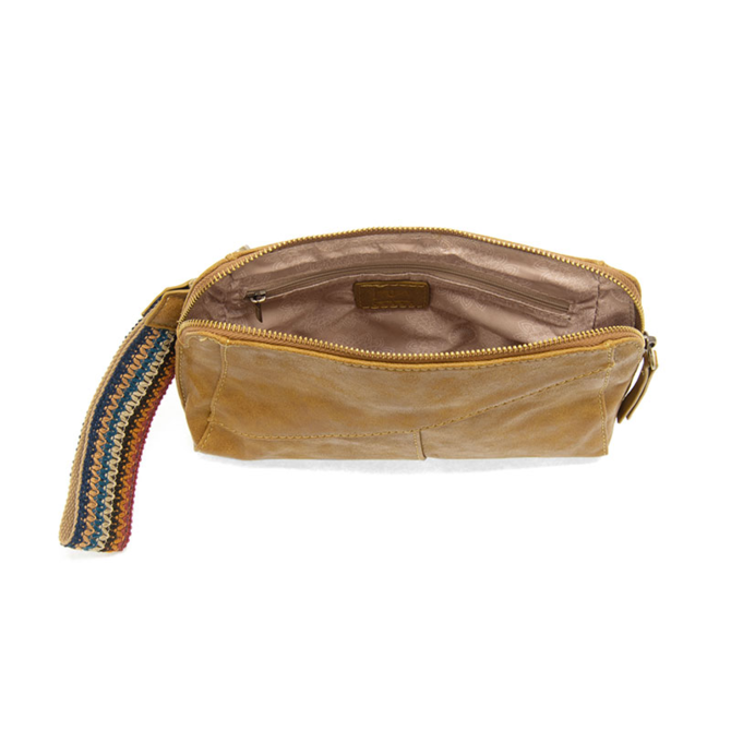 Gigi - Cross Body w/ Wrist Strap Mustard