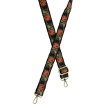 Guitar Strap - Red Rose