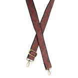 Guitar Strap - Magenta Daisy