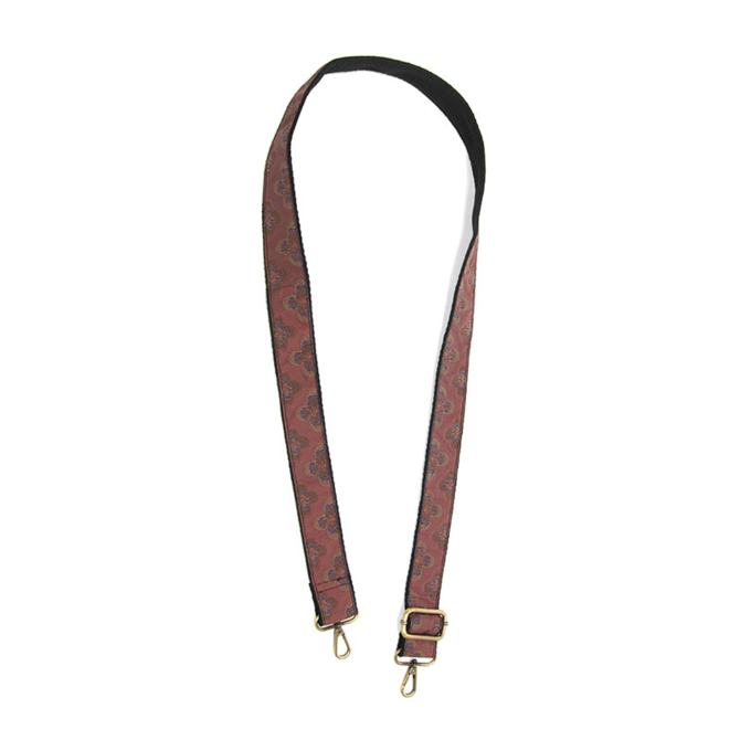 Guitar Strap - Magenta Daisy