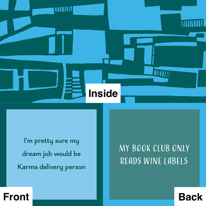 DRINKS ON ME Napkins - Karma Delivery