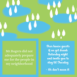 DRINKS ON ME Napkins - Mr Rogers