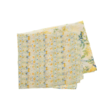 Scarf - Yellow Mums Motif