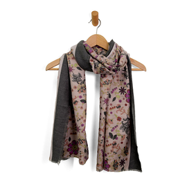 Scarf - Blush Whimsical Floral
