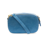 Layne Zip Crossbody - Surf Blue