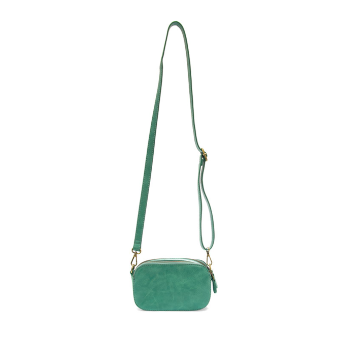 Layne Zip Crossbody - True Turquoise
