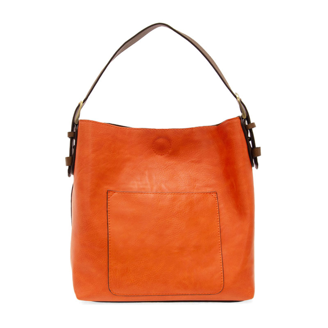 Classic Hobo Bag - Coral/Clementine