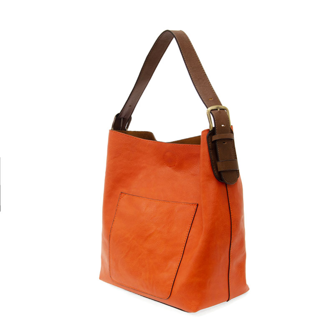 Classic Hobo Bag - Coral/Clementine