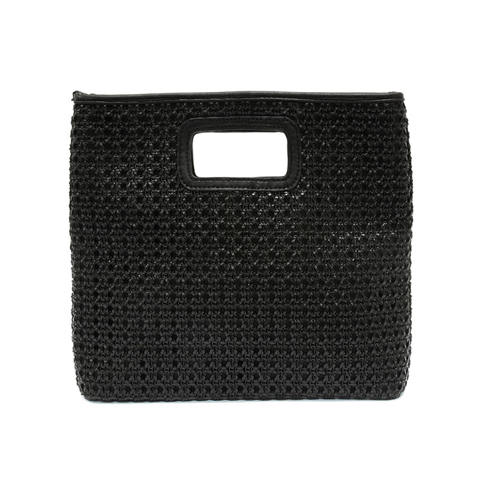 Rio Cutout Tote - Black