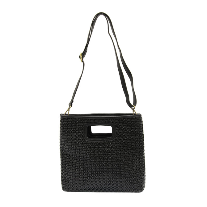 Rio Cutout Tote - Black